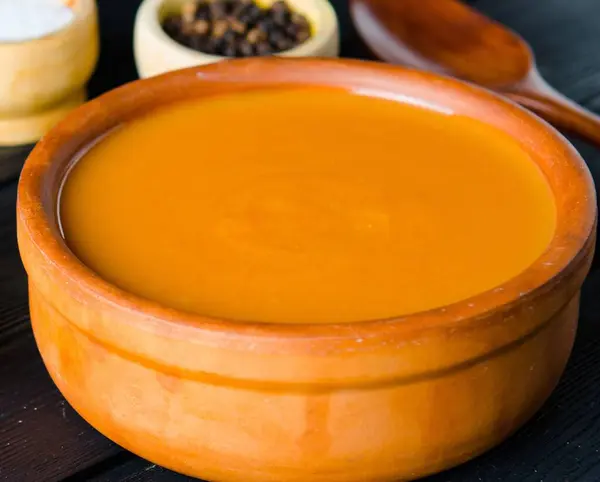 Sopa Tomate Preparada Estilo Italiano Tradicional — Foto de Stock