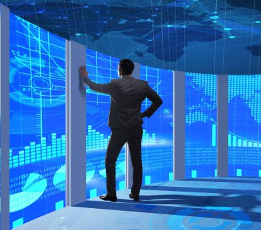 Ticari ticaret konsepti.