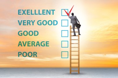 Çeşitli seçenekler ile fikir değerlendirme kavramı