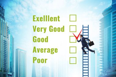 Çeşitli seçenekler ile fikir değerlendirme kavramı