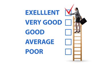 Çeşitli seçenekler ile fikir değerlendirme kavramı