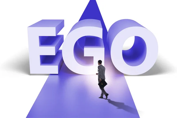 Ego Personality Concept Businessman — Stock Photo, Image