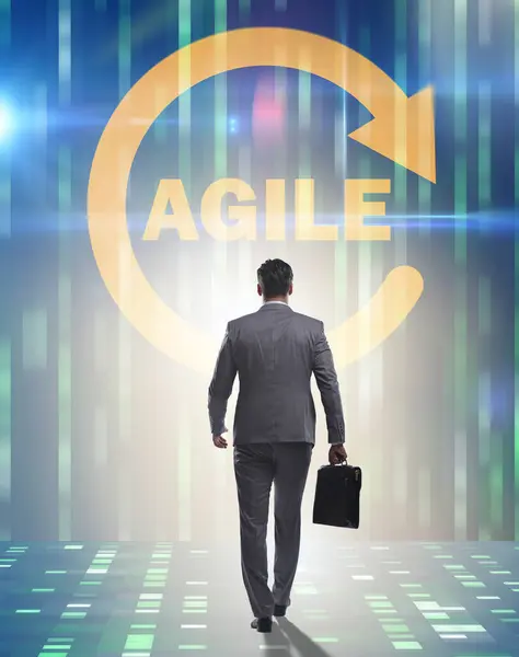 Concept Agile Software Development — Stock Photo, Image