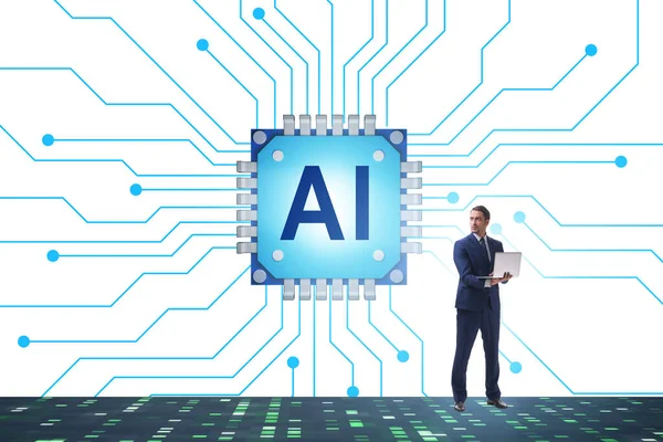 Concept Artificial Intelligence — Stock Photo, Image