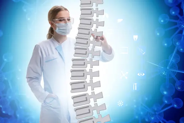 Medical Concept Doctors Spine — Stock Photo, Image
