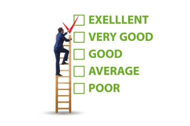 Çeşitli seçenekler ile fikir değerlendirme kavramı