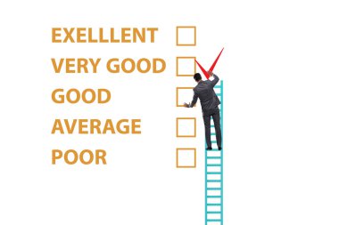 Çeşitli seçenekler ile fikir değerlendirme kavramı