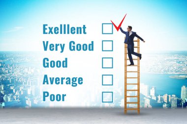 Çeşitli seçenekler ile fikir değerlendirme kavramı