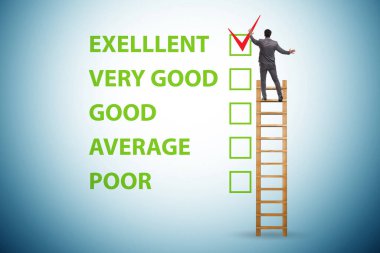 Çeşitli seçenekler ile fikir değerlendirme kavramı