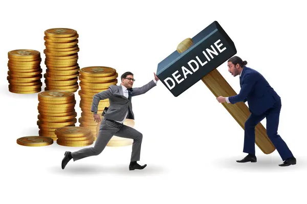Business People Deadline Concept — Stock Photo, Image