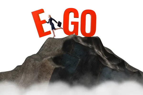 Concept Van Het Persoonlijke Zakelijke Ego — Stockfoto
