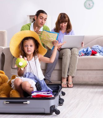 Mutlu aile planlaması tatili