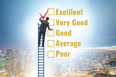 Çeşitli seçenekler ile fikir değerlendirme kavramı