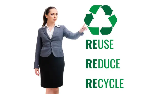 Recycling Logo Ecology Concept — Stock Photo, Image
