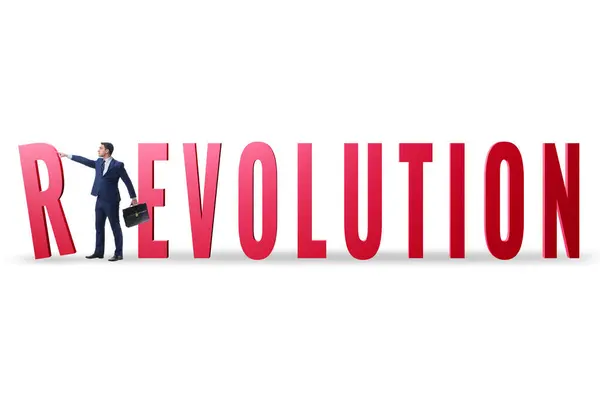 Évolution Transforme Concept Révolution — Photo