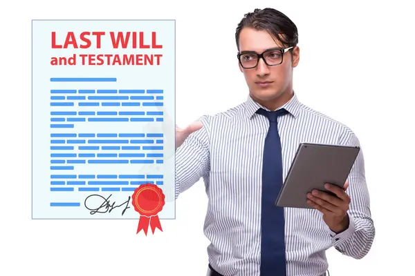 Last Testament Legal Concept — Stock Photo, Image