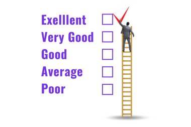 Çeşitli seçenekler ile fikir değerlendirme kavramı