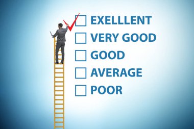 Çeşitli seçenekler ile fikir değerlendirme kavramı