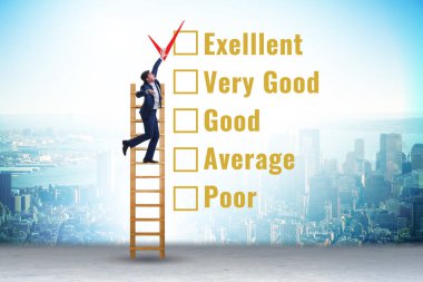 Çeşitli seçenekler ile fikir değerlendirme kavramı