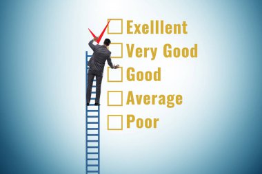 Çeşitli seçenekler ile fikir değerlendirme kavramı