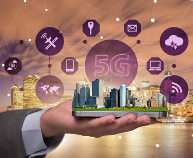 İnternet bağlantı teknolojisinin 5G konsepti