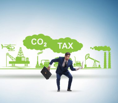 Karbon vergisi kavramında iş adamı