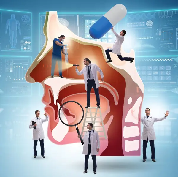 Hastayı tedavi eden doktorlarda Otolaryngology kavramı