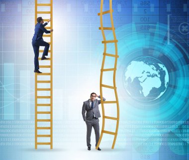 İş ortamında kariyer yarışması