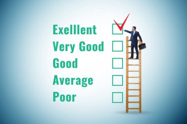 Çeşitli seçenekler ile fikir değerlendirme kavramı