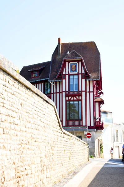 Vista Para Casa Rochelle França — Fotografia de Stock