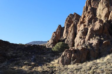 Kanarya adasının zirvesi. Tide, İspanya, tenerife