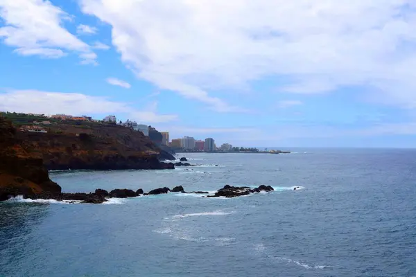 stock image Los Patos beach view, Canary Islands, Tenerife.