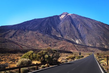   Tenerife 'deki Pico del Teide Dağı, Kanarya Adaları, İspanya