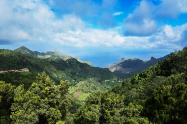 Anaga, Tenerife, İspanya 'dan görüntü