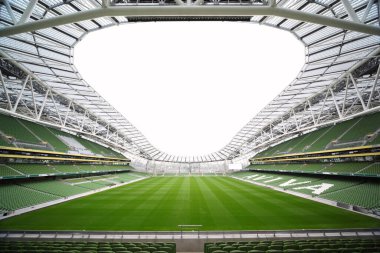 DUBLIN - 10 Haziran 2010 'da Dublin' deki Aviva Stadyumu boşaldı. Tadilattan sonra Aviva Stadyumu