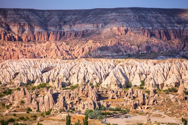 Gorkundere Valley View Rock Formations Fairy Chimneys Cappadocia Turkey — Zdjęcie stockowe