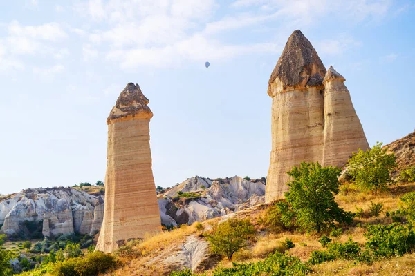 Gorkundere Valley View Rock Formations Fairy Chimneys Cappadocia Turkey —  Fotos de Stock