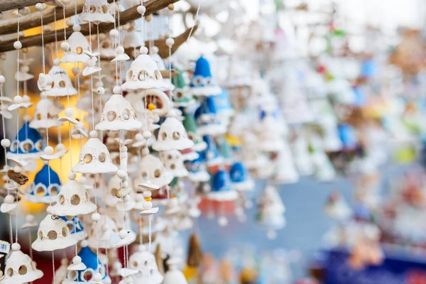 Keramische Souvenirs Zum Verkauf Auf Dem Markt Italien — Stockfoto