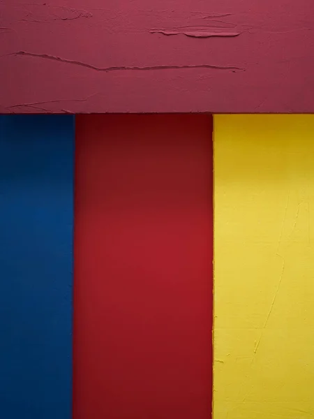 Abstrakter Hintergrund Bestehend Aus Mehrfarbigen Platten Stockfoto