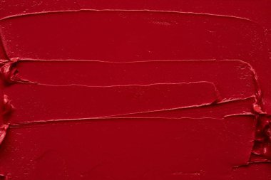 Kırmızı ruj ya da akrilik boya. Enerjik bir renk. Görüntü kozmetik şirketleri, moda dergileri, sanat projeleri, tanıtım materyali ve ambalaj tasarımı için uygundur.