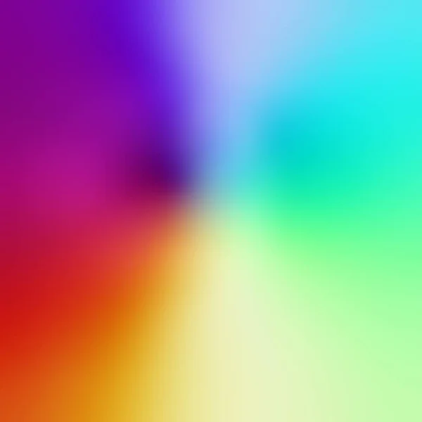 Colori Arcobaleno Sfocatura Digitale Astratto Forma Sfondo — Foto Stock