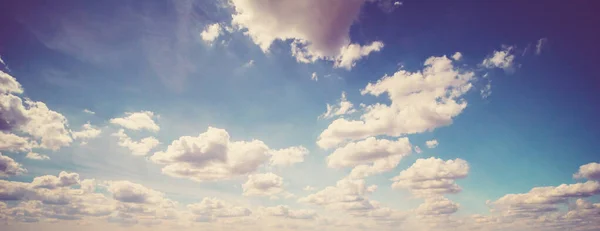 Sky Clouds Trópusi Panoráma Szabadtéri — Stock Fotó