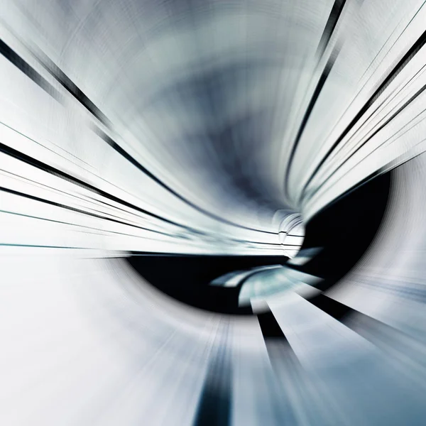 抽象的なトンネルをぼかし レンダリング — ストック写真