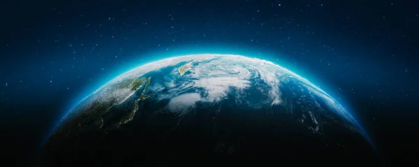 География Планеты Земля Элементы Этого Изображения Предоставлены Наса Рендеринг — стоковое фото