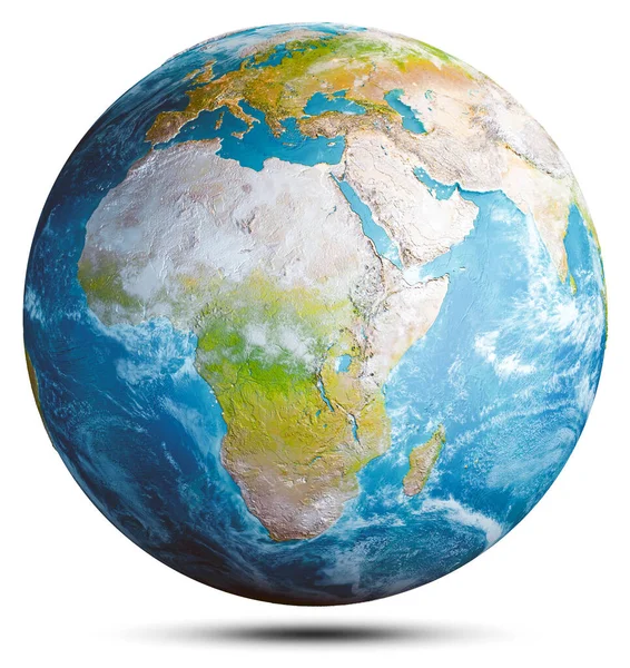 Weltglobaler Planet Elemente Dieses Bildes Stammen Von Der Nasa Darstellung — Stockfoto