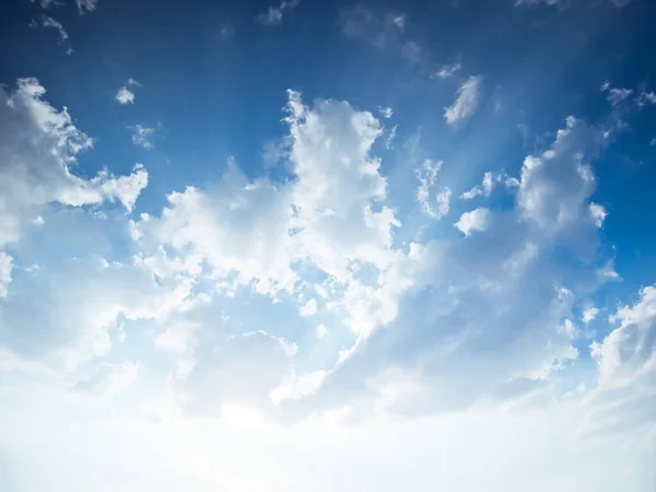 Himmel Und Wolken Sommer Natur Tageslandschaft — Stockfoto