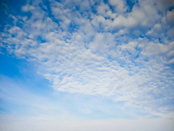 Sky Morning Clouds Beautiful Outdoor Summer Panorama — Stock Photo, Image