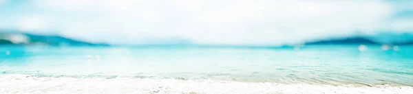 Caribbean Paradise Island Simple Background — Stock Photo, Image