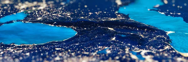コーカサス山脈は パノラマを傾ける Nasaによって提供されたこの画像の要素 3Dレンダリング — ストック写真