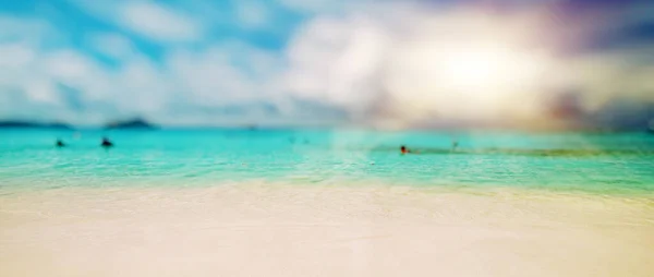 Ilha Praia Tropical Onda Mar — Fotografia de Stock